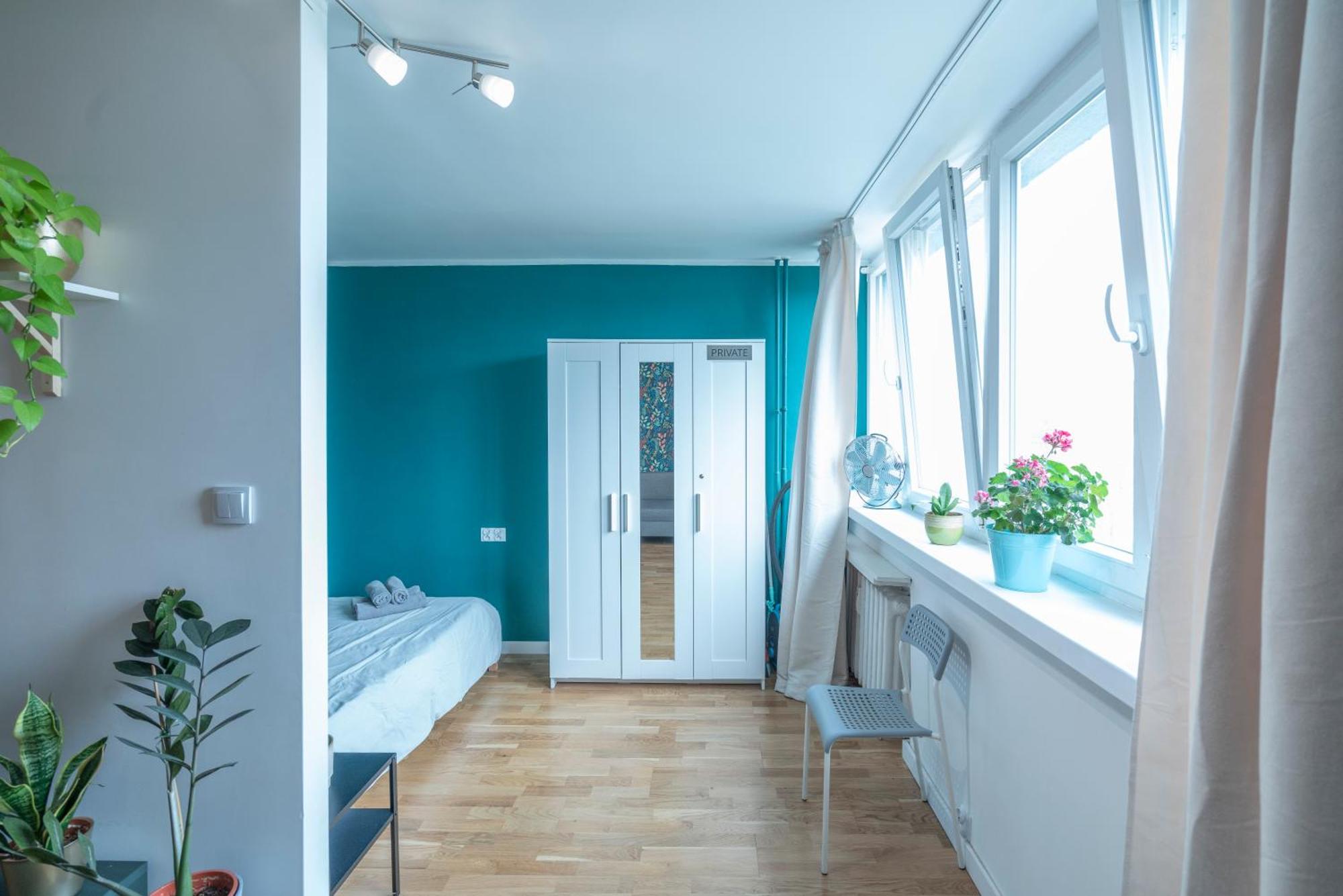 Green Studio In The City Center Of Wrocław Exterior foto